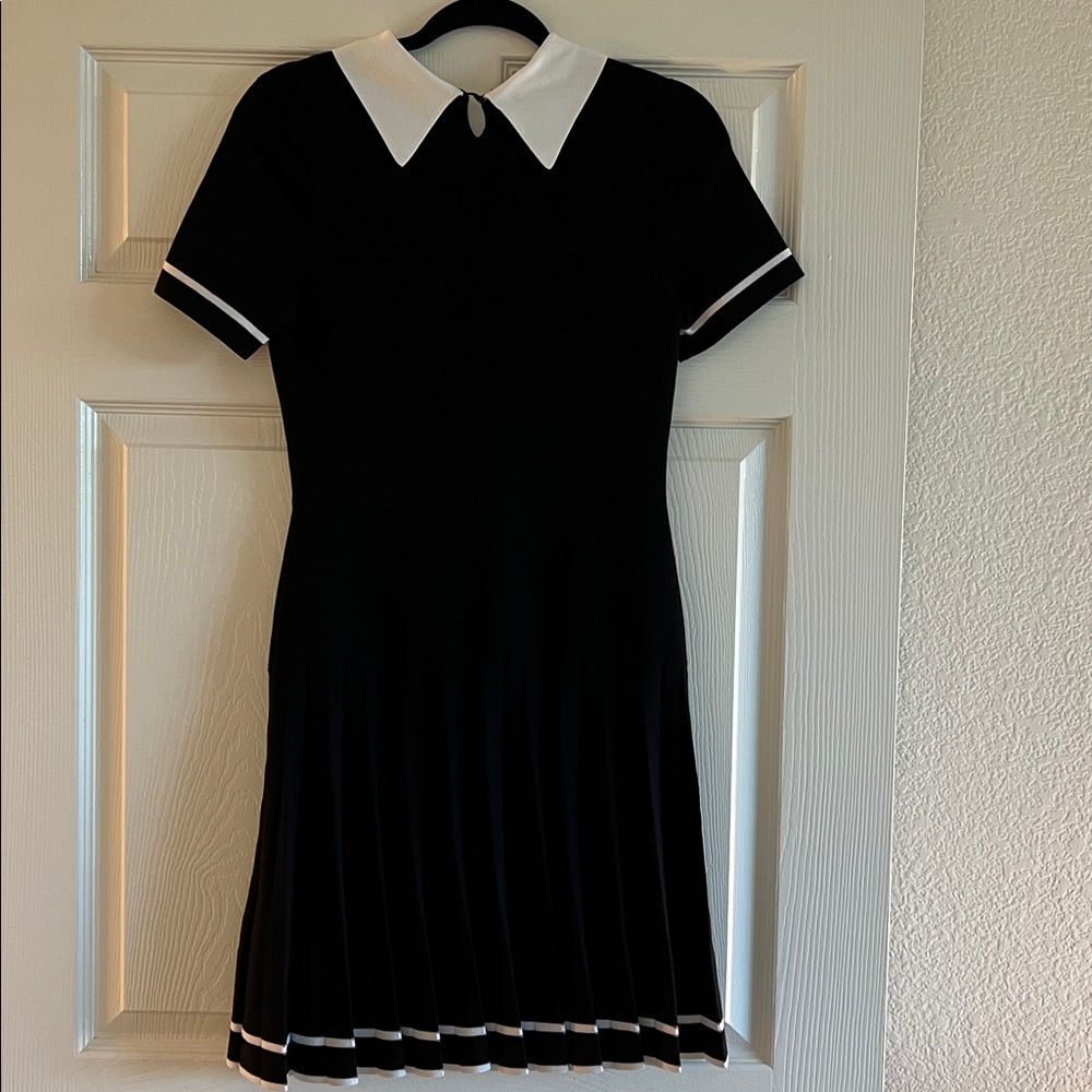 Sandro Black and White Dress - Picture 6 of 7